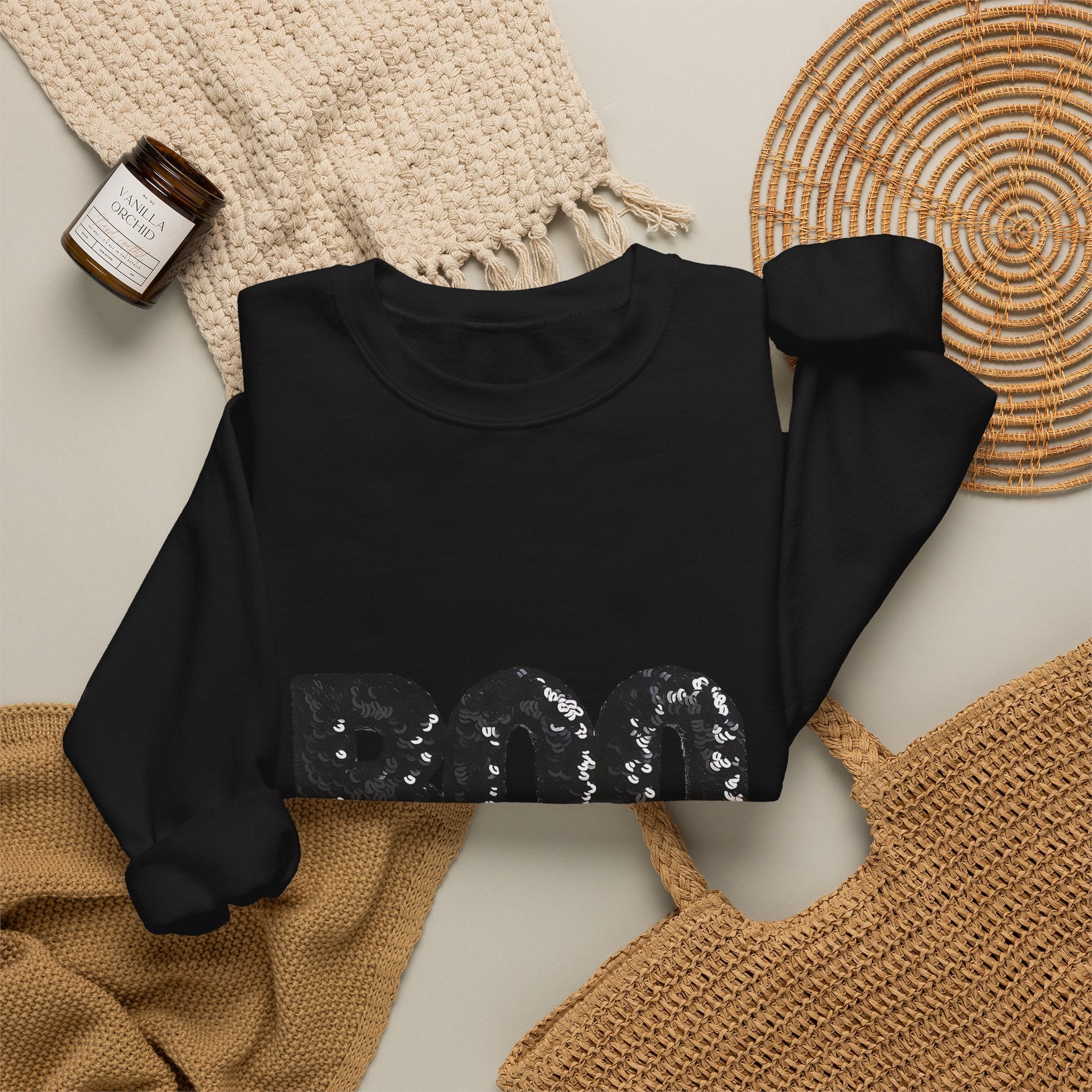 Boo Sequin Sweatshirt