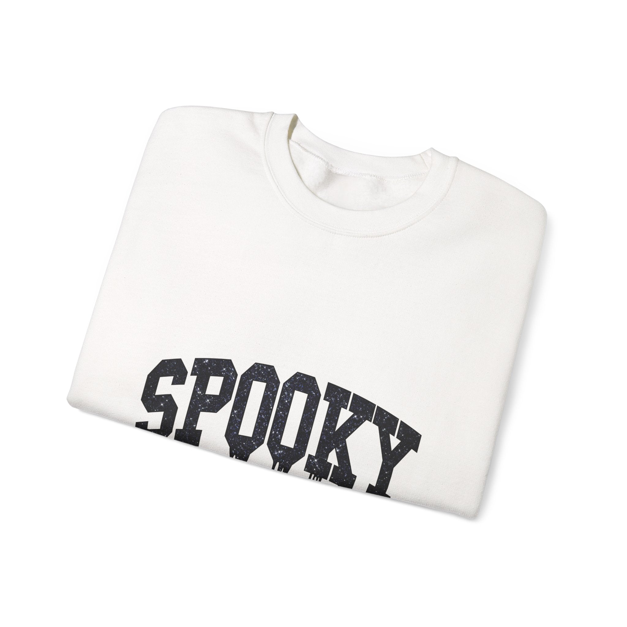 Spooky Drip Crewneck Sweatshirt — Halloween Graphic Pullover