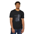 Distressed Navy Flag T-Shirt — Vintage American Flag Tee